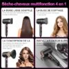 Tisoutec – Sèche-Cheveux Ionique Professionnel 2400 W